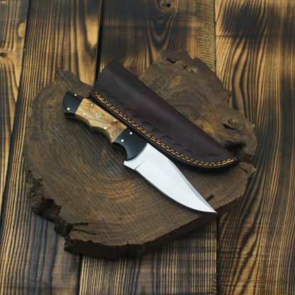 Custom Handmade Stainless Steel Hunting Skinner Knife