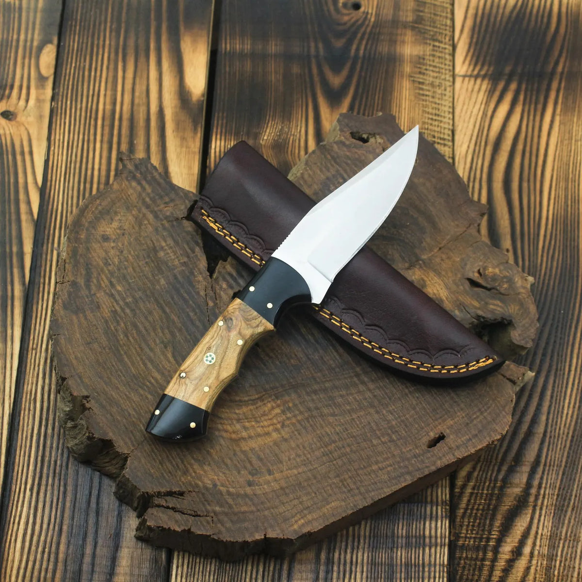 Custom Handmade Stainless Steel Hunting Skinner Knife