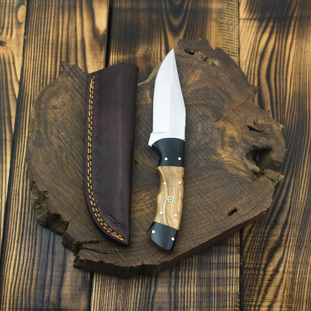 Custom Handmade Stainless Steel Hunting Skinner Knife